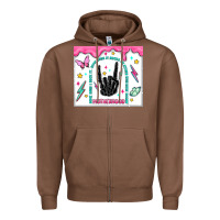 Chestnut some days i rock it Zipper Hoodie - MaliasSmallBusiness