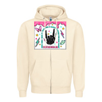 Sandshell some days i rock it Zipper Hoodie - MaliasSmallBusiness