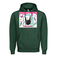 Sports Green some days i rock it Zipper Hoodie - MaliasSmallBusiness