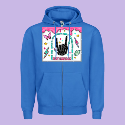 Zipper Hoodie some days i rock it