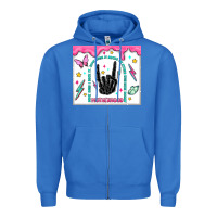 True Royal some days i rock it Zipper Hoodie - MaliasSmallBusiness