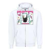 White some days i rock it Zipper Hoodie - MaliasSmallBusiness