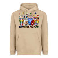 Mushroom hispanic heritage month coffee cups Heavyweight Hoodie - Zillion Design Studio