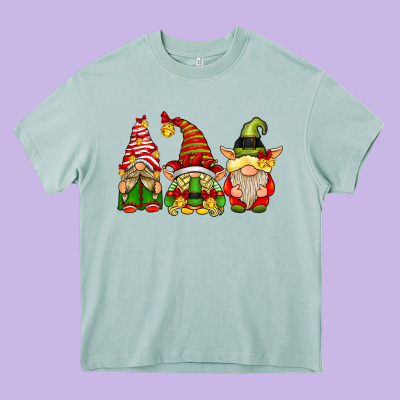 Elf Gnomes Heavy Core Tee Designed By Cowhidedigitalart