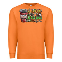 Carrot I Run On Coffee And Christmas Cheer Premium Sweatshirt - CowhideDigitalArt