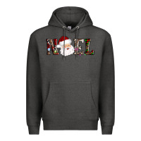 Charcoal Heather noel santa Premium Hoodie - AdoDesignShop