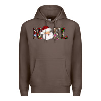 Coffee noel santa Premium Hoodie - AdoDesignShop