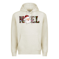 Oatmeal Heather noel santa Premium Hoodie - AdoDesignShop