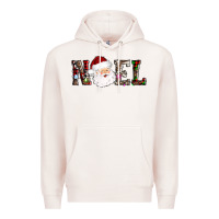 Pale Pink noel santa Premium Hoodie - AdoDesignShop