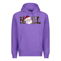 Purple noel santa Premium Hoodie - AdoDesignShop
