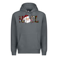 Rock noel santa Premium Hoodie - AdoDesignShop
