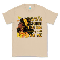 Mushroom even in the midst of my storm i see god Classic Tee - MaliasSmallBusiness