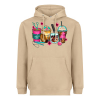 Mushroom hairstylist coffee cups Heavyweight Hoodie - Zillion Design Studio
