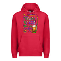 Cardinal beads & beer that's why i'm here Premium Hoodie - Artiststas