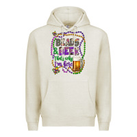 Oatmeal Heather beads & beer that's why i'm here Premium Hoodie - Artiststas