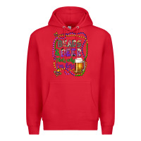 Red beads & beer that's why i'm here Premium Hoodie - Artiststas