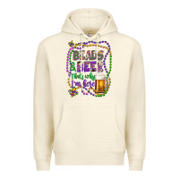 Sandshell beads & beer that's why i'm here Premium Hoodie - Artiststas