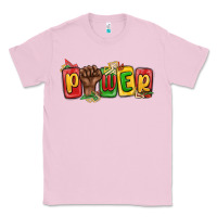 Bubblegum Pink power juneteenth Classic Tee - MaliasSmallBusiness