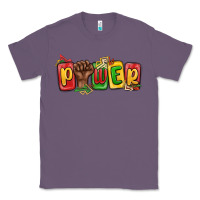 Lavender power juneteenth Classic Tee - MaliasSmallBusiness
