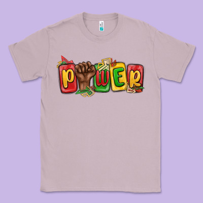 Classic Tee power juneteenth