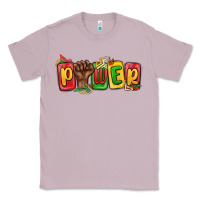 Lilac power juneteenth Classic Tee - MaliasSmallBusiness