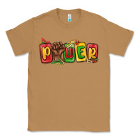 Toasted Coconut power juneteenth Classic Tee - MaliasSmallBusiness