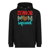 Black senior mom squad Heavyweight Hoodie - texasbilliewilder