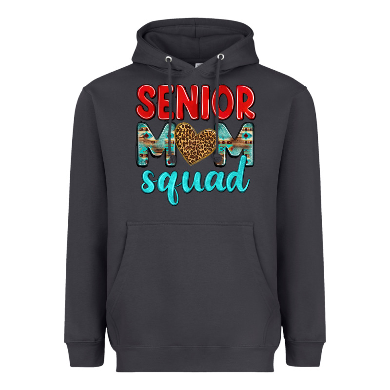 Senior Mom Squad Heavyweight Hoodie by texasbilliewilder | Teevron