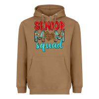 Toasted Coconut senior mom squad Heavyweight Hoodie - texasbilliewilder