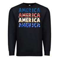 Black America 4th of July Premium Sweatshirt - CowGirlArtShop