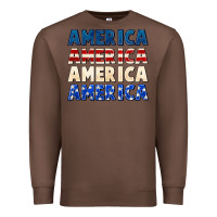 Chestnut America 4th of July Premium Sweatshirt - CowGirlArtShop