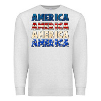 Oatmeal Heather America 4th of July Premium Sweatshirt - CowGirlArtShop