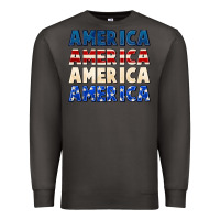 Smoke America 4th of July Premium Sweatshirt - CowGirlArtShop