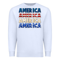 White America 4th of July Premium Sweatshirt - CowGirlArtShop