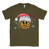 Army Green leopard smiley face Classic Tee - MaliasSmallBusiness