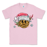 Bubblegum Pink leopard smiley face Classic Tee - MaliasSmallBusiness