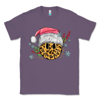 Lavender leopard smiley face Classic Tee - MaliasSmallBusiness