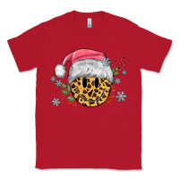 Red leopard smiley face Classic Tee - MaliasSmallBusiness