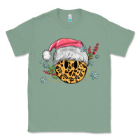 Sage leopard smiley face Classic Tee - MaliasSmallBusiness