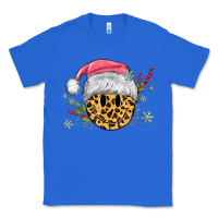 True Royal leopard smiley face Classic Tee - MaliasSmallBusiness