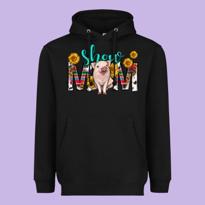 Show Mom Mothers Day Heavyweight Hoodie Designed By Texasbilliewilder