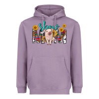 Lavender show mom mothers day Heavyweight Hoodie - texasbilliewilder