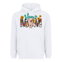 White show mom mothers day Heavyweight Hoodie - texasbilliewilder