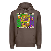 Coffee beads & beer that's why i'm here Premium Hoodie - Artiststas