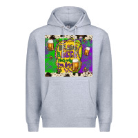 Heather Grey beads & beer that's why i'm here Premium Hoodie - Artiststas