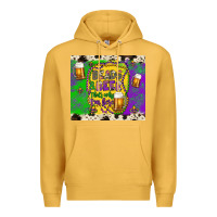 Mustard beads & beer that's why i'm here Premium Hoodie - Artiststas