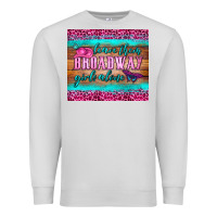 Dove Grey leave them broadway girls alone tumbler Premium Sweatshirt - HRA Design Shop