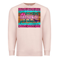 Pale Pink leave them broadway girls alone tumbler Premium Sweatshirt - HRA Design Shop