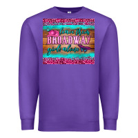 Purple leave them broadway girls alone tumbler Premium Sweatshirt - HRA Design Shop