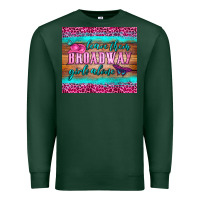 Sports Green leave them broadway girls alone tumbler Premium Sweatshirt - HRA Design Shop